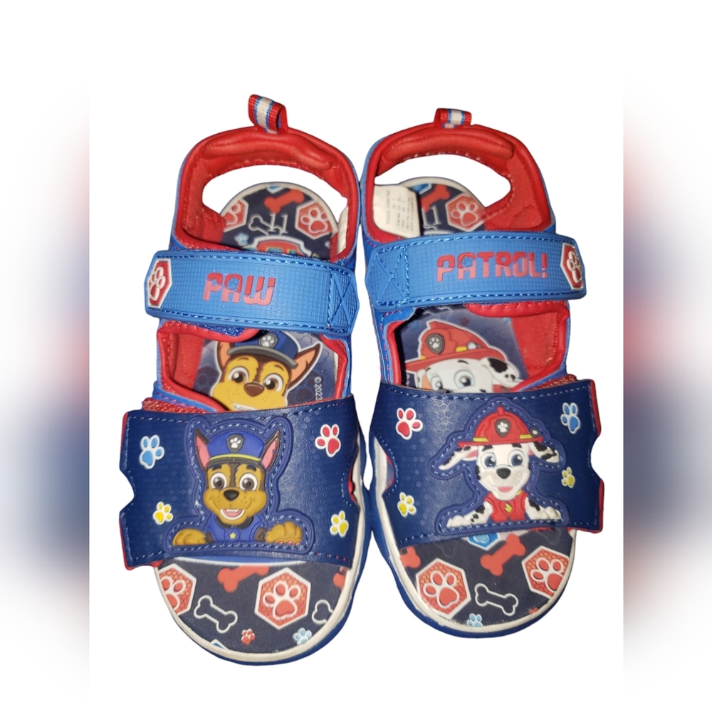 Light up Paw Patrol sandals Used ones - Picture 2 of 5